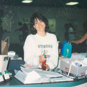 Cathy at the Front Desk