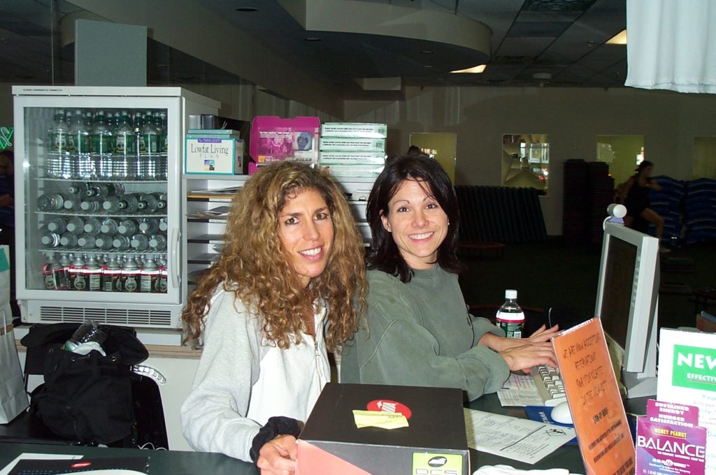 Buddies at the desk