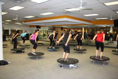 The re-designed aerobic room