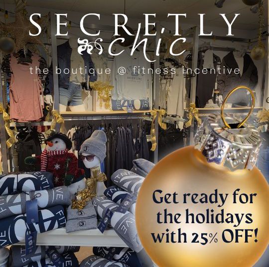 Get ready for the holidays with 25% Off savings! We have a great selection of fun, fashionable, fabulous gifts for everyone on your list!