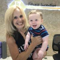 Laurie and her grandson Jack