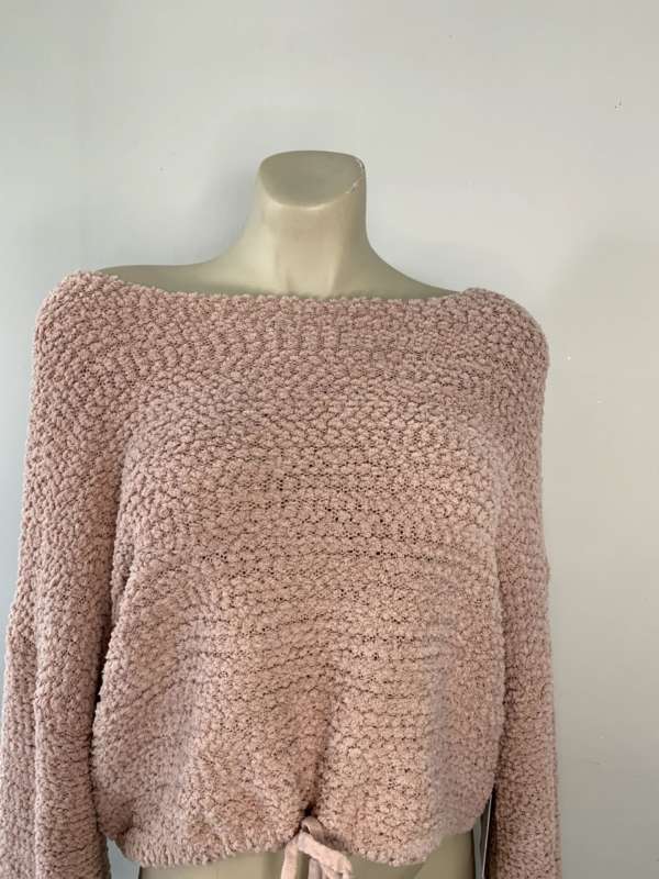 Pink Popcorn Sweater - Image 2