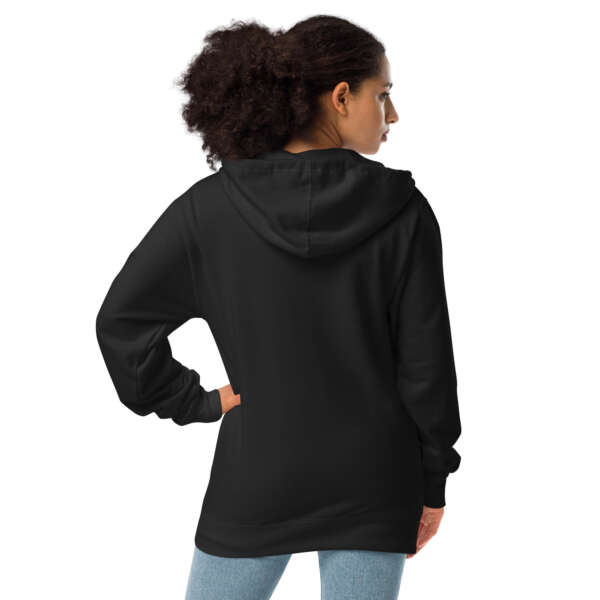 STAFF Unisex fleece zip up hoodie - Image 2