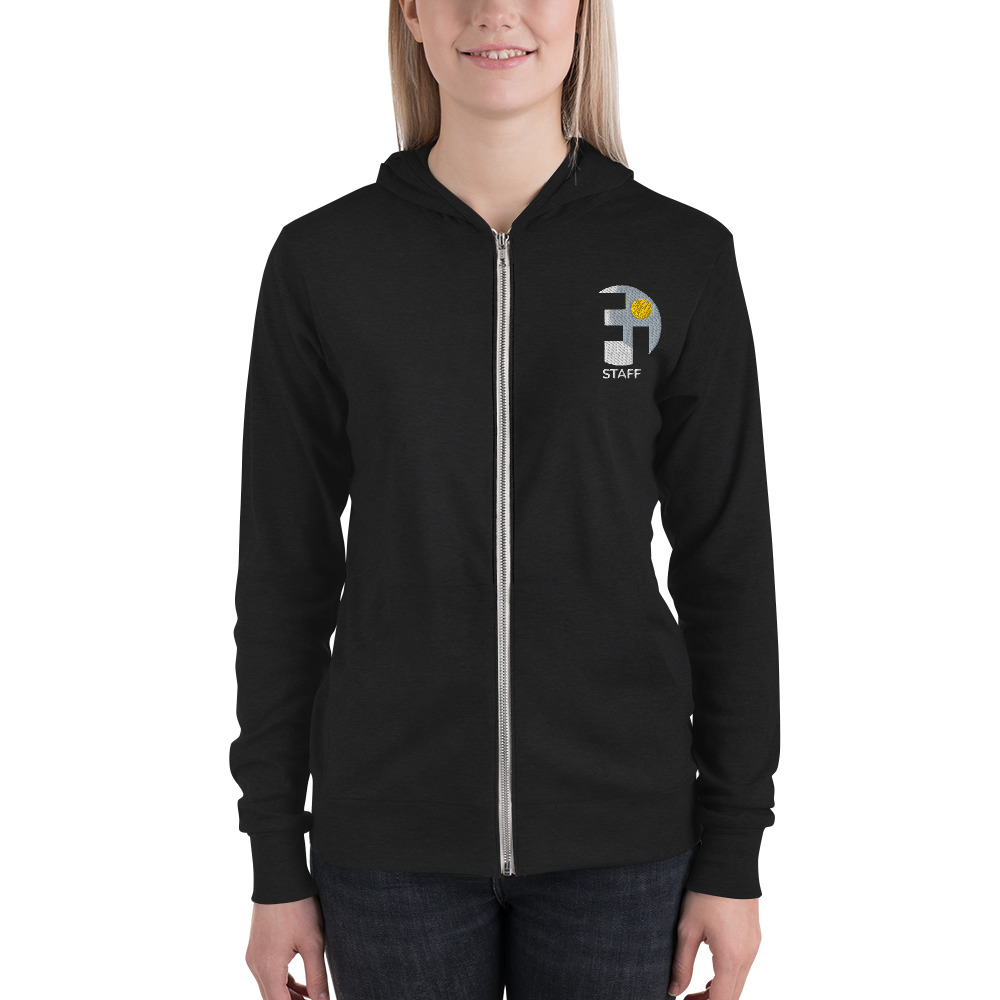 STAFF Unisex zip hoodie