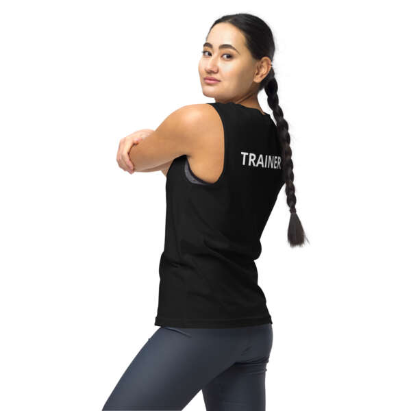 TRAINER Unisex Muscle Shirt - Image 3