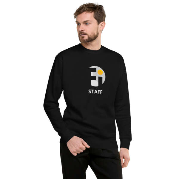STAFF Unisex Premium Sweatshirt - Image 3