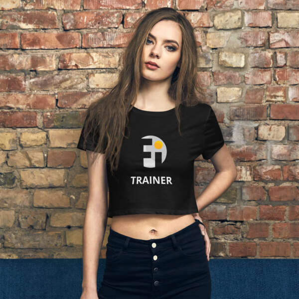 TRAINER Cropped Tee