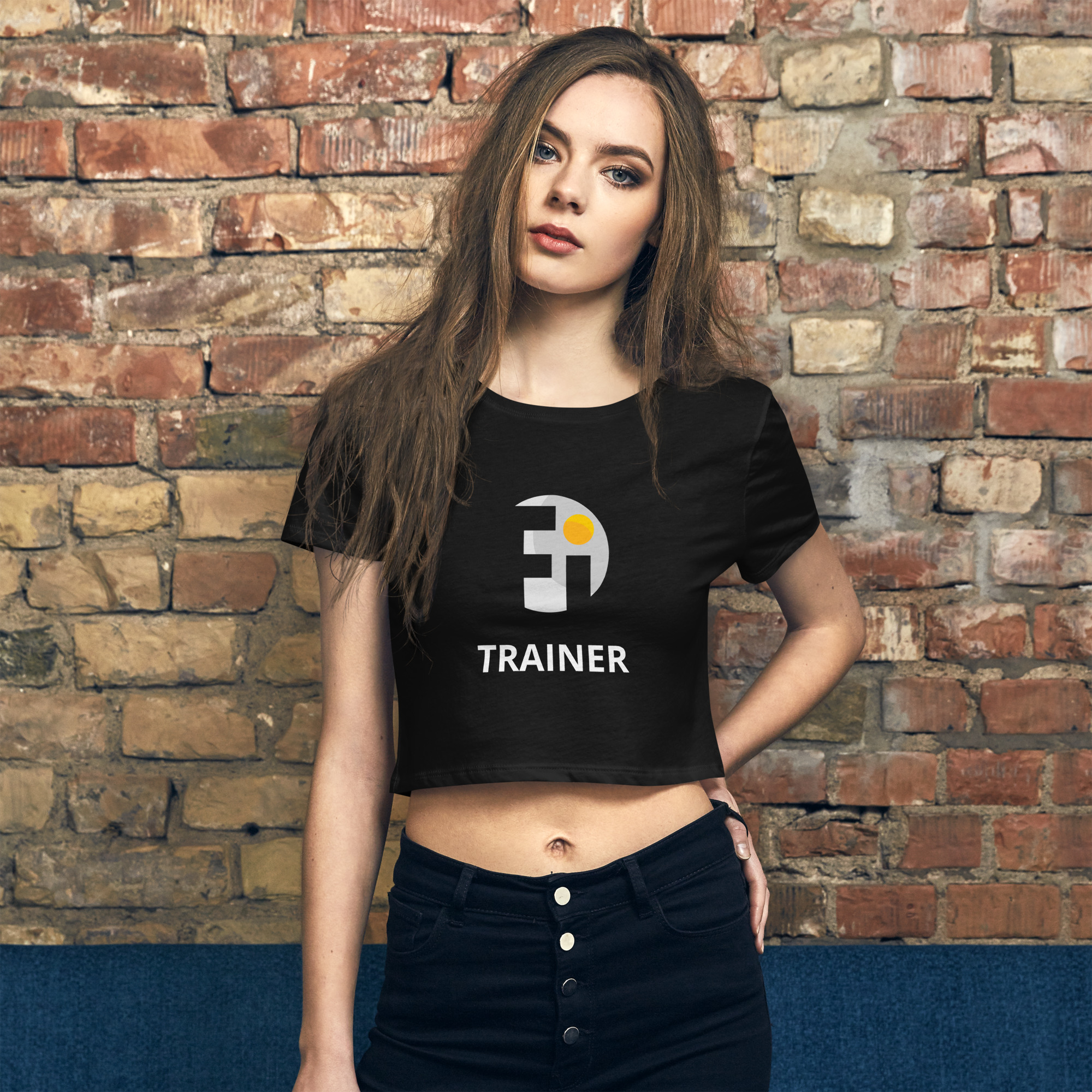 TRAINER Cropped Tee