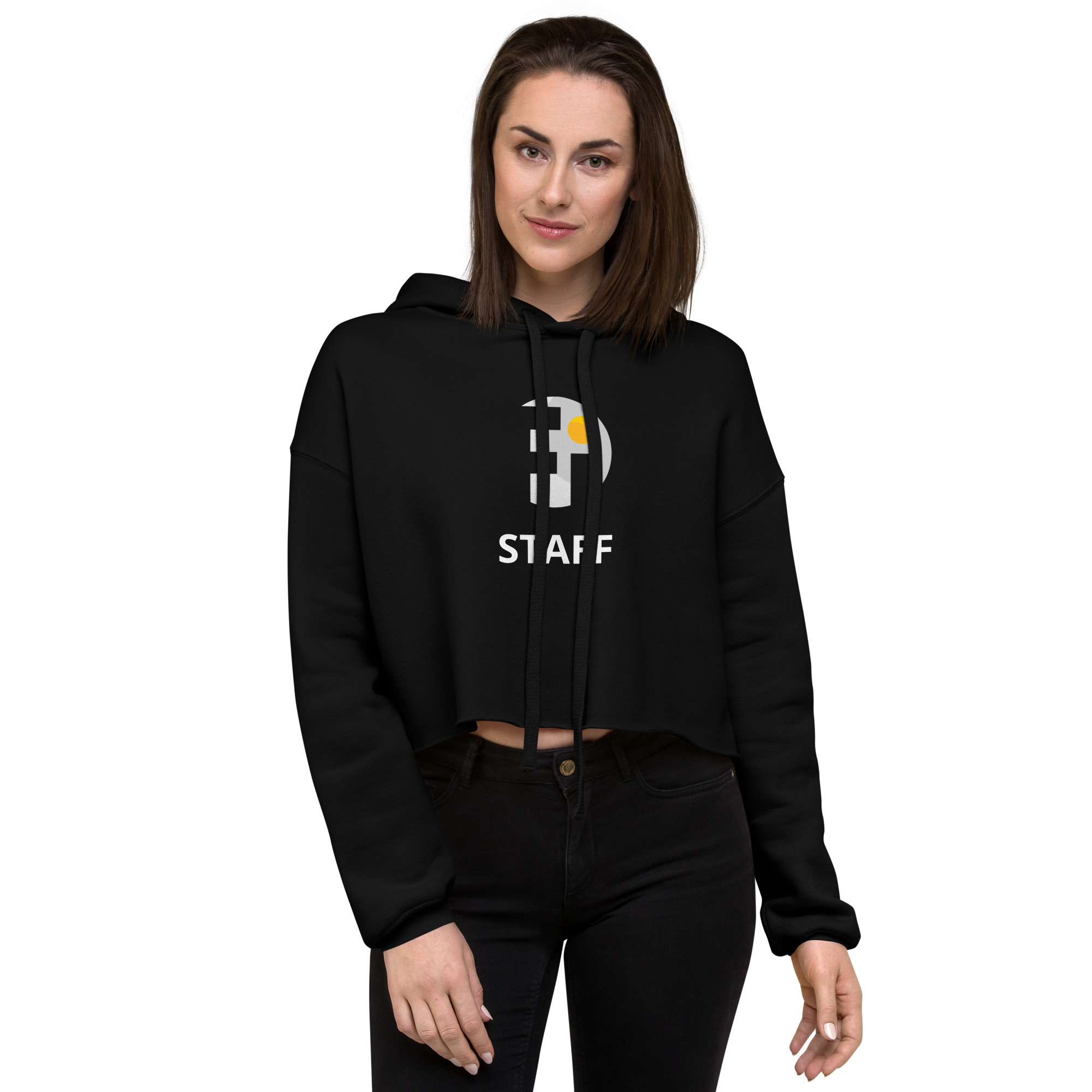 STAFF Crop Hoodie