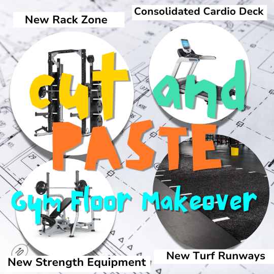 Our Gym Floor Makeover