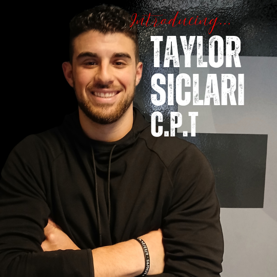 Introducing Taylor Siclari, CPT