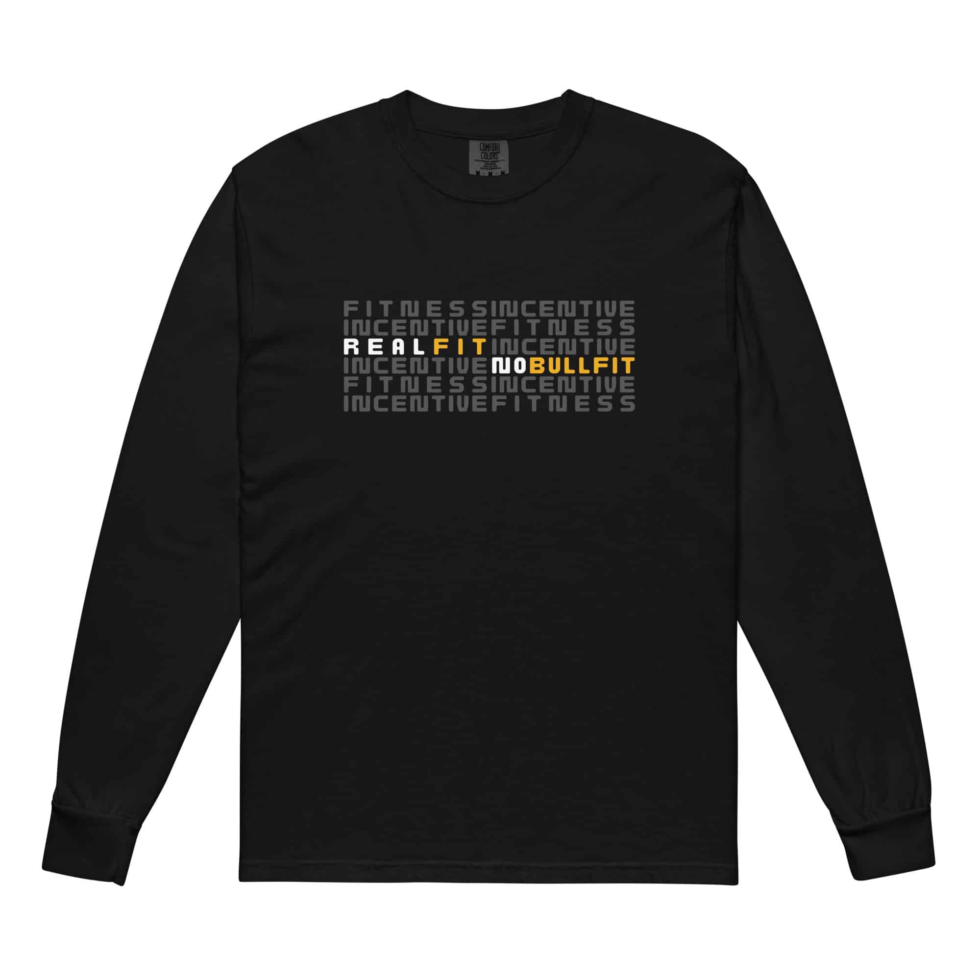 Garment-dyed heavyweight long-sleeve shirt